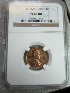 1960N X[fCg J[LOZg yj[ NGC PF 68 RD  1Zg