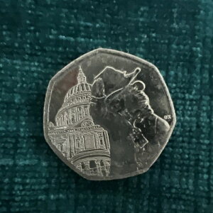 希少な2019年50ペンス パディントンベア セントポール大聖堂 ロンドン コインコレクターズレア