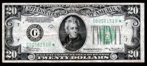 Fr.2055-Gm* 1934A $20 �V�J�S �~���[�� ***�X�^�[*** BP 311 VF ���Ɋ󏭂ȃR���N�^�[�Y�A�C�e�� XL