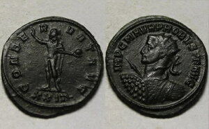 �󏭂Ȗ{���̌Ñネ�[�}�̃R�C�� �A���g�j�j�A�k�X �v���u�X �X�s�A �V�[���h 276AD SOL �O���[�u