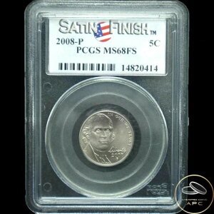 2008 P WFt@[\ jbP PCGS MS68 FS t[X tXebv m[X|bg X^i[ A+++