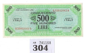 C^AARRʉ 500 1943NV[Y A - FLC - VF A