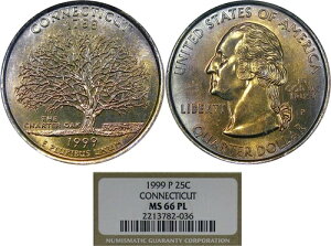 1999-P 25C NGC MS66PL v[tCN Rl`Jbg ~ 󏭂ȃ|bv 4/4 Jt!