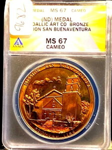 MA9682 ���_���A�[�g ANACS MS67 �u�����Y CAMEO �~�b�V���� �T�� �u�G�i�x���`���� ���A
