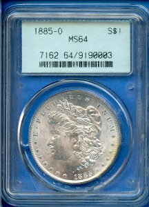 1885 O PCGS MS64 K Vo[ _[ $1 č RC A Gen 2.1 OGH C{[