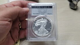 2016-W シルバーイーグル PCGS PR70DCAM 30周年記念 レタードエッジ ファーストエディション 1/5000