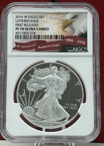 2016 W 1 gIX 999 č AJC[O NGC PF70 GbW #4511003-274