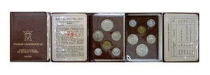1973�N �X�y�C�� 6���g�v���[�t�R�C���Z�b�g Pruebas Numismaticas KM# PS2 �I���W�i���p�b�P�[�W