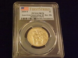 2020-S $1 AJECmx[VEt@[XgEXgCNEo[X PR PCGS PR 70