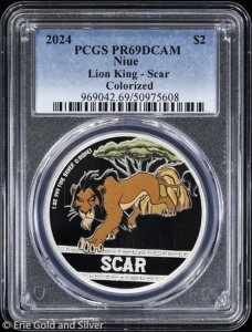 2024N jEG CILOXJ[ 2h 1IX Vo[v[t J[RC PCGS PR 69 DCAM