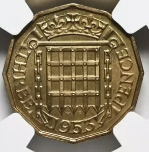 NGC PF66 G �C�M���X 1953�N �G���U�x�X2���Պ����v���[�t 3�y���X�d��