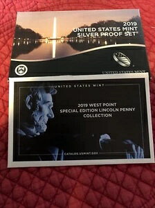 2019年 シルバー プルーフ セット 米国造幣局 OGP COA 付き 2019-W リバース プルーフ ペニー
