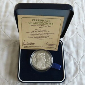 �V���K�|�[�� 1977�N ���C�I�� �V���o�[ �v���[�t �h�� - ������/COA