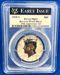 2018 S PlfB 50Zg Vo[ o[X v[t n[t_[ PCGS PR69 50NLO