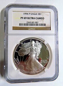 1994-P v[t AJ Vo[ C[O NGC PF69UC uEx m[X|bg zCgdグ