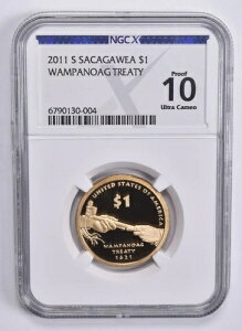 ؋ 10 UCam 2011-S TJKEBA $1 pmAO NGC X NGCX