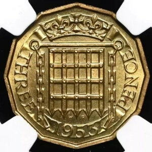 NGC PF66 G �C�M���X 1953�N �G���U�x�X2���Պ����v���[�t 3�y���X�d��