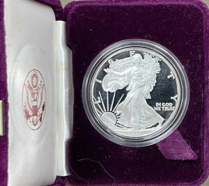 1987-S 1.00�h�� 1�I���X .999 ���� �v���[�t �A�����J���C�[�O��