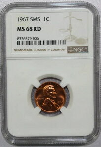 1967N SMS J[ Zg NGC MS68 RD - PQ F RCI#495