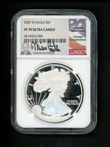 2007N W AJ Vo[C[Oh $1 NGC PR 70 EgJI }CNELbXTC