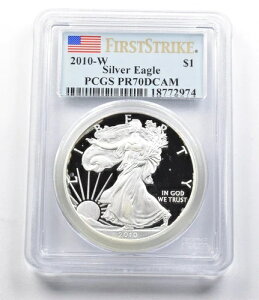 PR70 DCam 2010-W �A�����J���V���o�[�C�[�O�� FS PCGS *5913