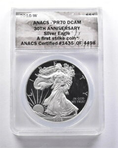 PR70 DCAM 2016-W �A�����J���V���o�[�C�[�O�� 30���N�L�O FS ANACS *3419