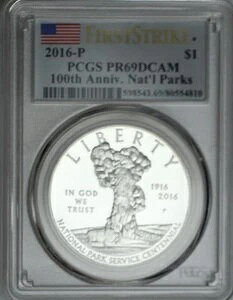 2016-P $1 100NLOVXe PCGS PR69DCAM t@[XgXgCN