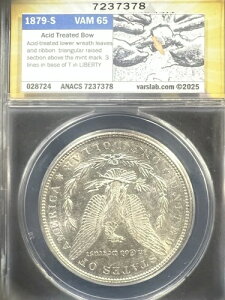 1879 S ���[�K�� �V���o�[ �_���[ -anacs Au55 Vam 65 ���A Vss ????