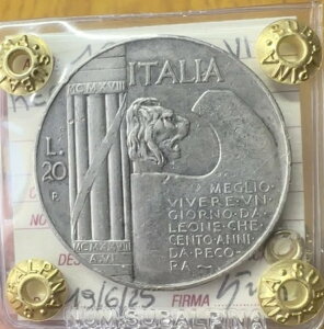 �C�^���A���� 20 ���� �w�����b�g 1928 A. VI ���A �V�[���t�� BB �X�o���s�i
