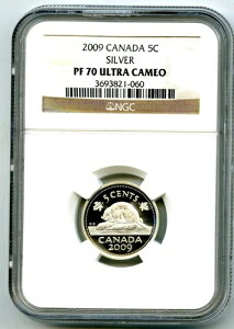 2009�N �J�i�_ �V���o�[ �v���[�t 5�Z���g NGC PF70 UCAM �j�b�P�� ���� �킸��2���̂�