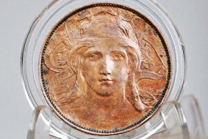 1906 年ミラノ万博ブロンズ 20 センテシミ トークン - 1906 イタリア 20 Ce