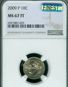 2009 P ���[�Y�x���g �_�C�� NGC MS67 FT MAC FINEST BUSINESS STRIKE MAC SPOTLESS RARE *