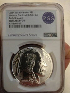 2024N AZV 1IX Vo[obt@[ - NGC - o[Xv[t PF70 - G~[E_Xg