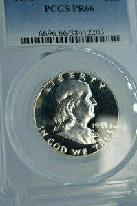 CgJI PR66 1955 PCGS O[fBO Vo[ n[t_[ v[tRC  g[