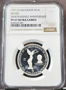 1971 GToh Vo[ 5 RYƗLO NGC PF 67 Eg JI