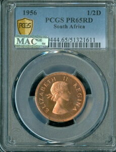1956N AtJ 1/2D n[tyj[ PCGS PF65 bhJI MAC SDPOTLESS *