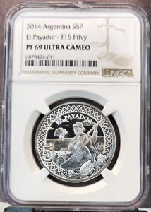 2014 A[` Vo[ 5 y\ G ph[ NGC PF 69 Eg JI 