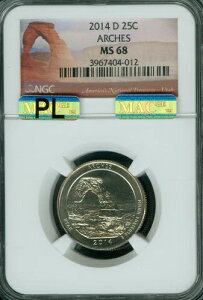 2014 D �A�[�`�Y �N�H�[�^�[ NGC MS68 PQ MAC PL & �ō����O���[�h MAC �X�|�b�g���X�B