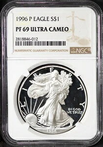 1996-P 1h݃AJC[O PF69UCAM NGC # 2818846-012 + {[iX