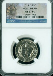 2015 P �z�[���X�e�b�h �N�H�[�^�[ NGC MS67 MAC PL PQ �v���[�t���C�N �� *
