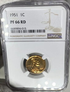 v[tbh 1951N J[ EB[gZgyj[ NGC PF66 RD R悤ȐԁI TBR