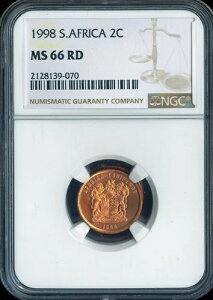 1998�N��A�t���J2�Z���g2C NGC MS66 RD�i��