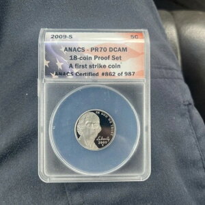 2009 S ANACS PR70DCAM �W�F�t�@�[�\���j�b�P��5�Z���g�R�C�� �t�@�[�X�g�X�g���C�N