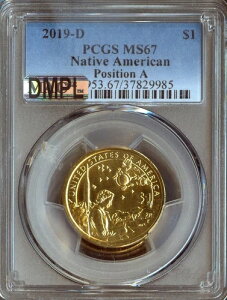 2019 P TJKEBA lCeBuAJ $1 PCGS MS67 |WV A MAC DMPL i??