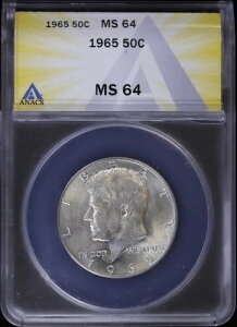 1965N 50Zg PlfB n[t 1/2h ANACS MS 64 (BU ) XgCNX[