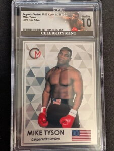 マイク・タイソン 2023 3g シルバー NGCX 認定プルーフ 10- NGC-PCGS