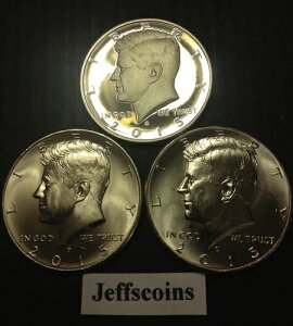 2015N PDSPlfB n[t_[ Vo[ v[t PlfB Zbg 3x50Zg PD Unc