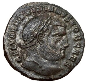 �}�N�V�~�A�k�X1���w���N���E�XAD 285-310AD�AAe follis�A�w���N���A�~���g�B�Ñネ�[�}�̃R�C��