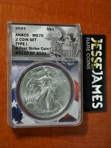 2021N 1h AJ Vo[ C[O ANACS MS70 ^Cv1 t@[XgXgCN x