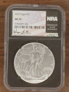 2023 NRAx AJVo[C[O MS-69 NGC 蕡 EFCEsG[